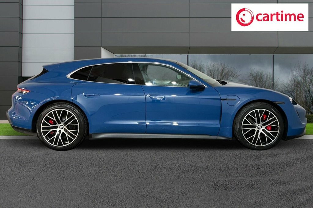 Porsche Taycan Estate Blue