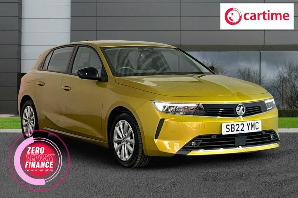Vauxhall Astra 1L Design Yellow