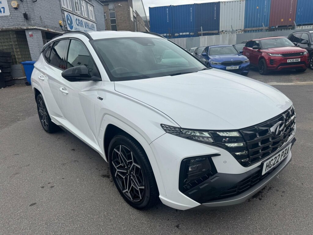 Hyundai Tucson 1.6 H T-gdi N Line Euro 6 Ss White