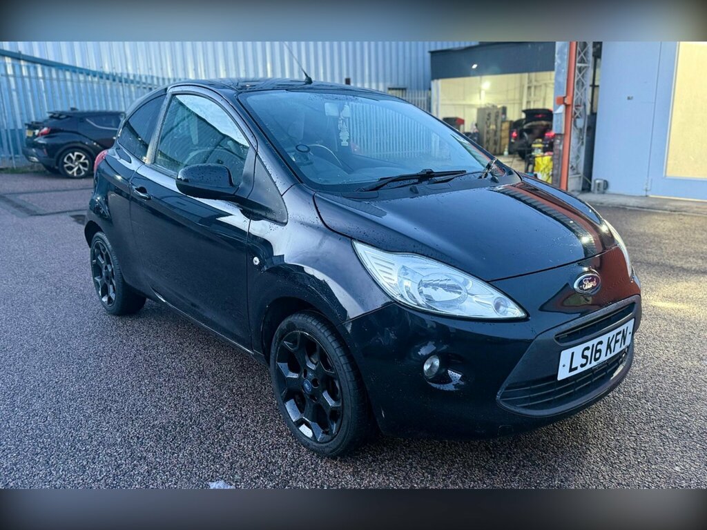 Ford KA 1.2 Zetec Black Edition Euro 6 Ss Black