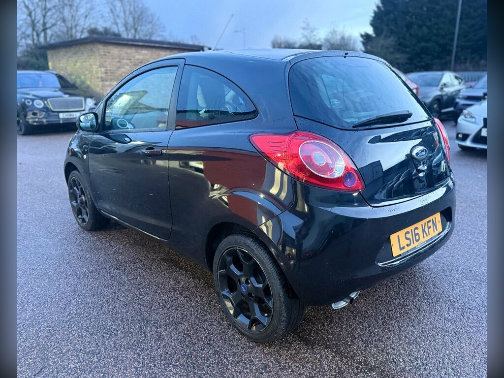 Ford KA 1.2 Zetec Black Edition Euro 6 Ss LS16KFN Black #5