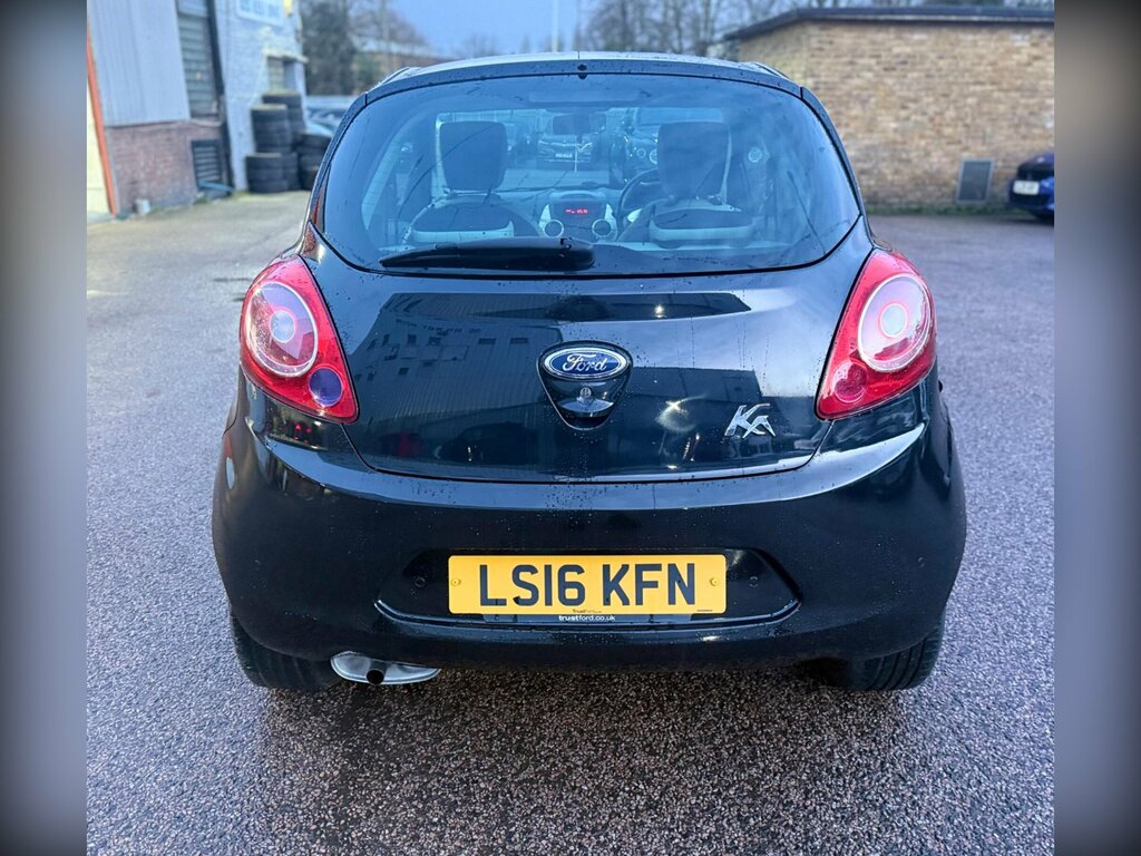 Ford KA 1.2 Zetec Black Edition Euro 6 Ss LS16KFN Black #6