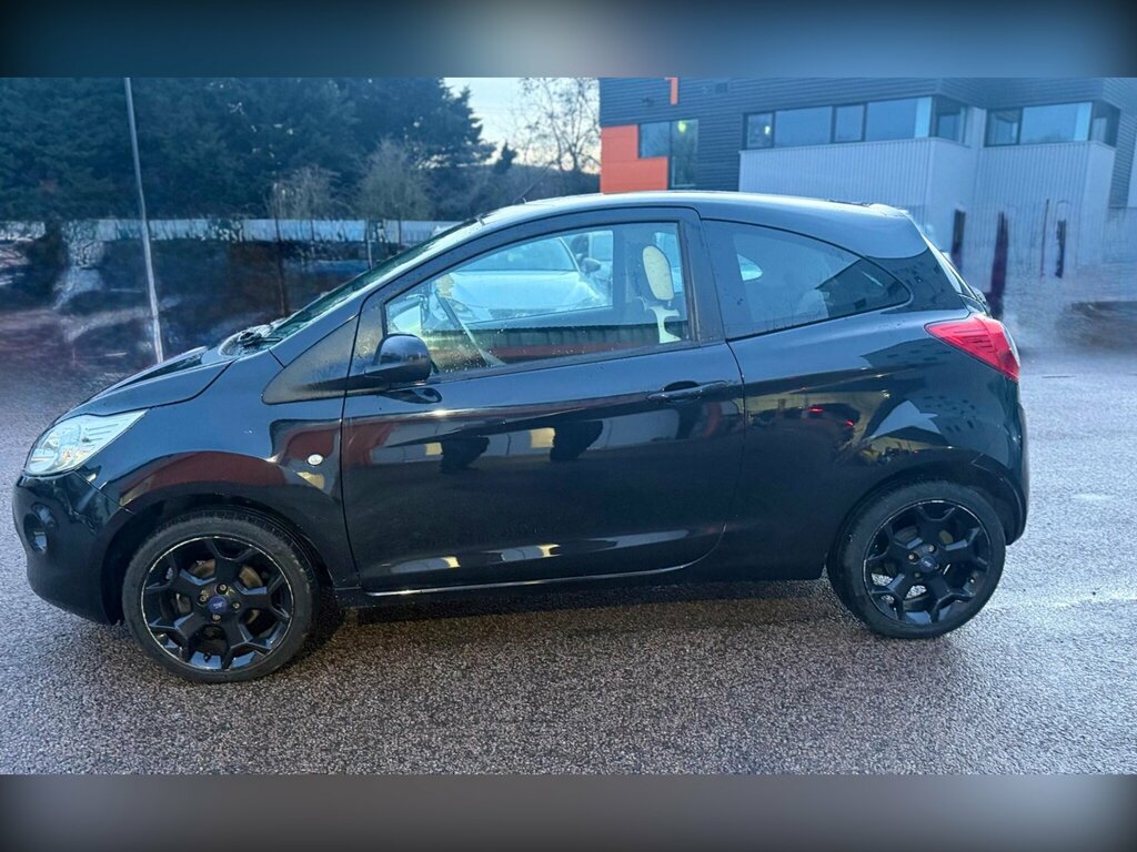 Ford KA 1.2 Zetec Black Edition Euro 6 Ss LS16KFN Black #4