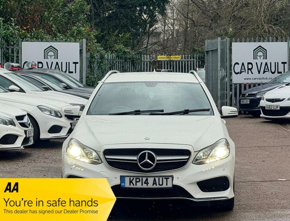 Mercedes-Benz E Class Estate 2.1 E220 Cdi Amg Sport G-tronic Euro 5 S KP14AUT White #3