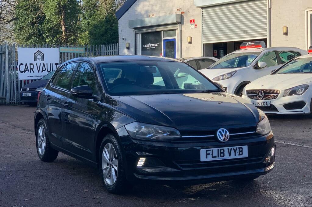 Volkswagen Polo Hatchback 1.0 Tsi Se Euro 6 Ss 201818 FL18VYB Black #4