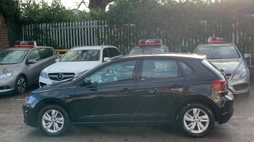 Volkswagen Polo Hatchback 1.0 Tsi Se Euro 6 Ss 201818 FL18VYB Black #3
