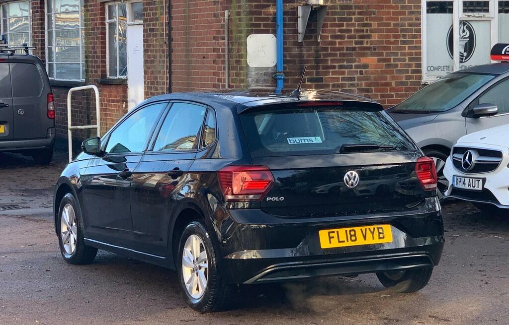 Volkswagen Polo Hatchback 1.0 Tsi Se Euro 6 Ss 201818 FL18VYB Black #5