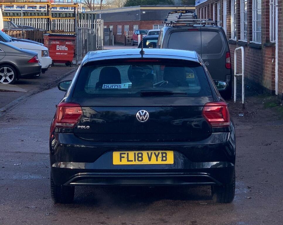 Volkswagen Polo Hatchback 1.0 Tsi Se Euro 6 Ss 201818 FL18VYB Black #6