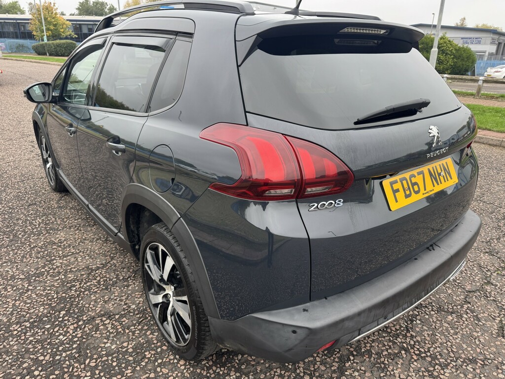 Peugeot 2008 1.6 Bluehdi Gt Line 2018 FD67NHN Grey #4