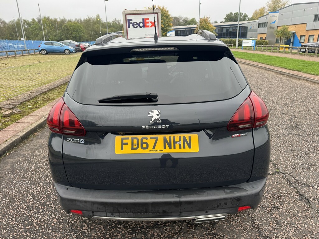 Peugeot 2008 1.6 Bluehdi Gt Line 2018 FD67NHN Grey #5