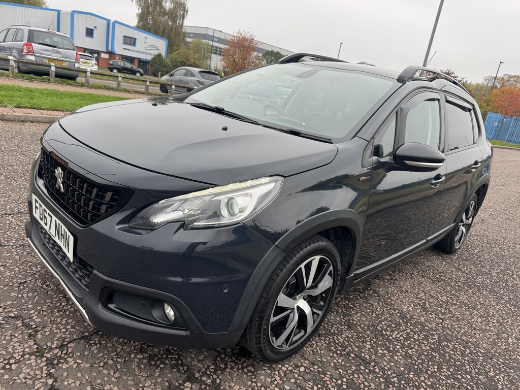 Peugeot 2008 1.6 Bluehdi Gt Line 2018 FD67NHN Grey #2