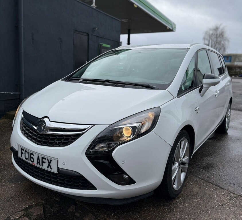 Vauxhall Zafira Tourer 2.0 Cdti Sri 2016 White #5