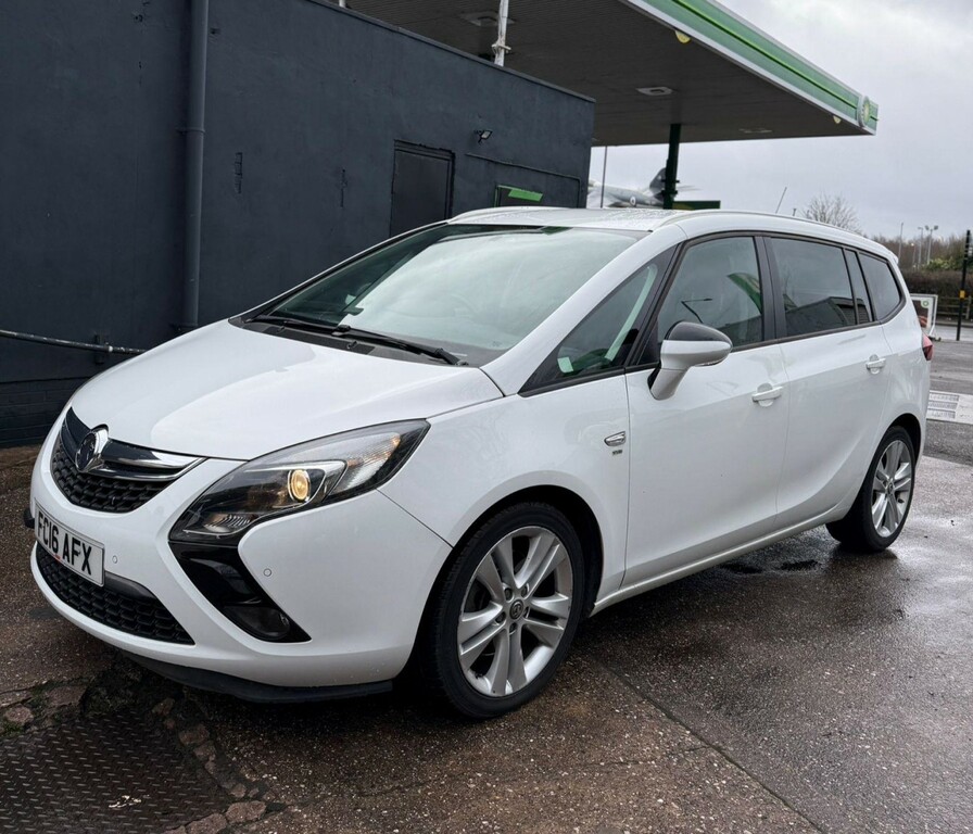 Vauxhall Zafira Tourer 2.0 Cdti Sri 2016 White #6