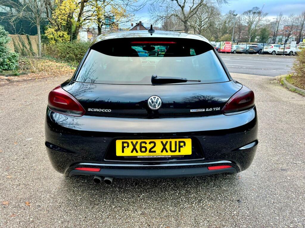 Volkswagen Scirocco Hatchback 2.0 Tdi Bluemotion Tech R-line Euro 5 S PX62XUP Black #6