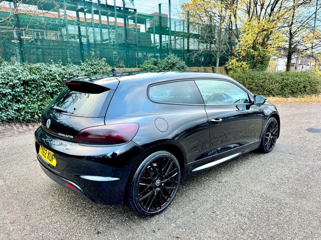 Volkswagen Scirocco Hatchback 2.0 Tdi Bluemotion Tech R-line Euro 5 S PX62XUP Black #4