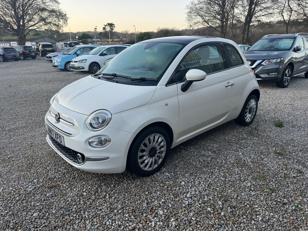 Fiat 500 Lounge WM17XFO White #2