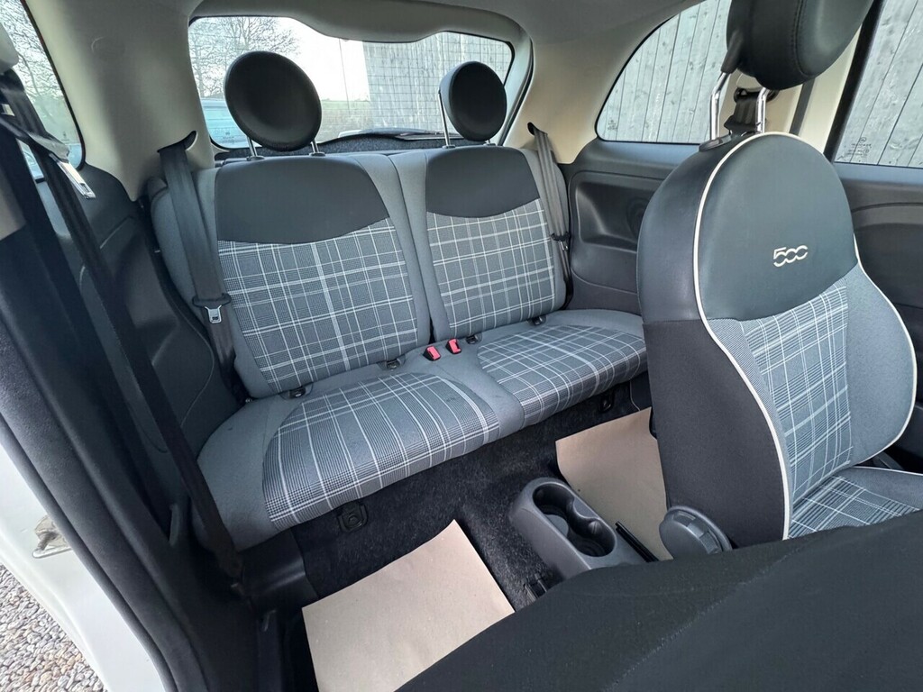 Fiat 500 Lounge WM17XFO White #5