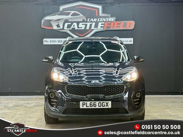 Kia Sportage 2016 1.7 Crdi 2 Suv Euro 6 Ss PL66OGX Black #2