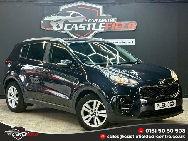 Kia Sportage 2016 1.7 Crdi 2 Suv Euro 6 Ss Black