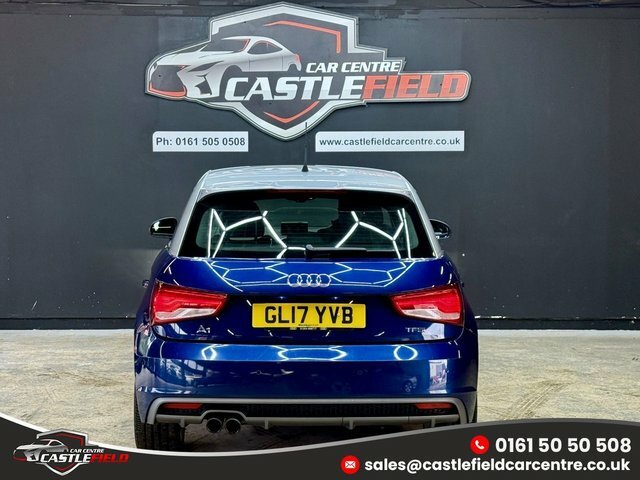 Audi A1 2017 1.4 Tfsi S Line Sportback E GL17YVB Blue #6