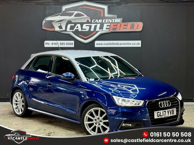 Audi A1 2017 1.4 Tfsi S Line Sportback E Blue