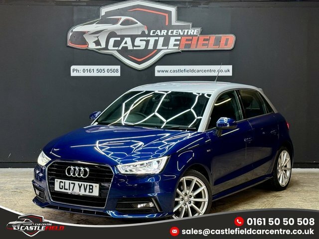 Audi A1 2017 1.4 Tfsi S Line Sportback E GL17YVB Blue #2