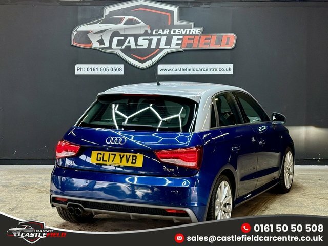 Audi A1 2017 1.4 Tfsi S Line Sportback E GL17YVB Blue #5