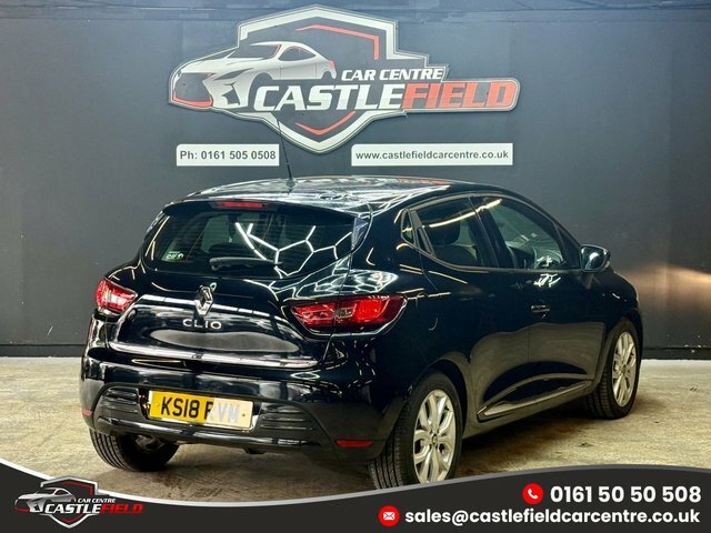 Renault Clio 2018 0.9 Tce Dynamique Nav Hatchback Ma KS18RVM Black #5