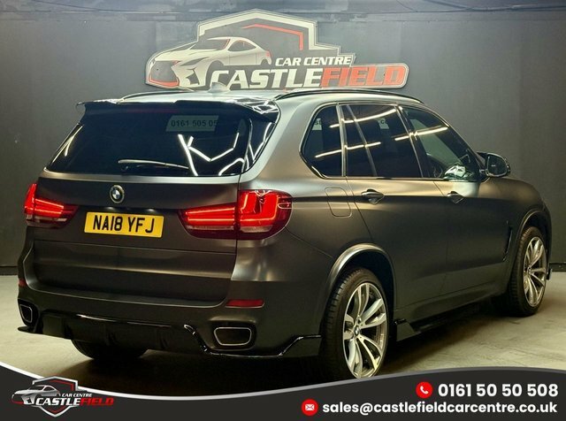 BMW X5 2018 3.0 40D M Sport Suv Xdrive Eu NA18YFJ Silver #6