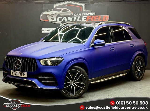 Mercedes-Benz GLE Class 2020 2.9 Gle400d Amg Line Premium Plus Suv D YT20VPP Blue #2