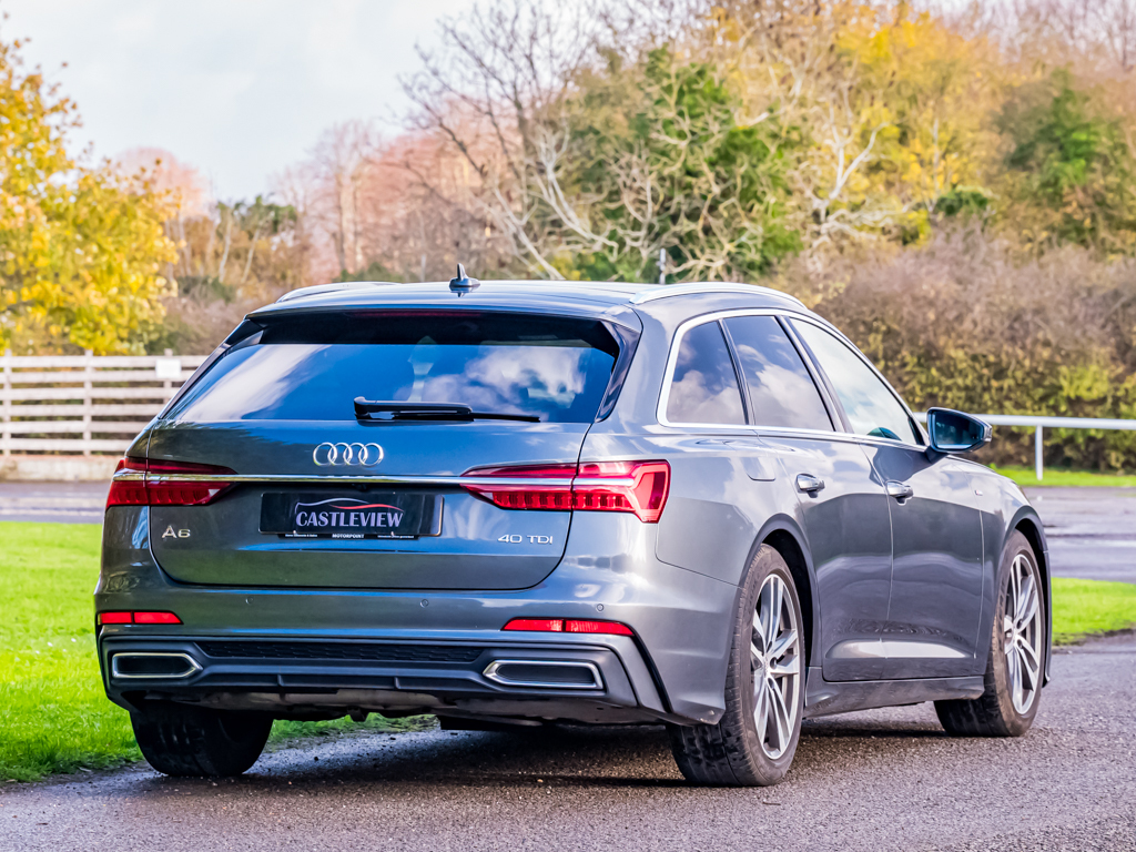 Audi A6 2.0 A6 S Line 40 Tdi Estate KL68ULH Grey #4