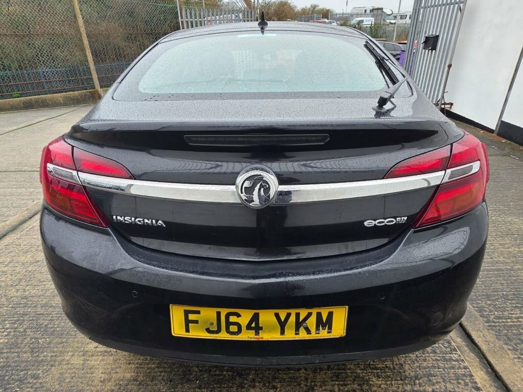 Vauxhall Insignia 2L Elite Nav FJ64YKM Black #4
