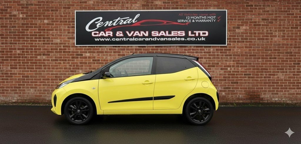 Toyota Aygo 1L X-cite 3 DA66AWN Yellow #4