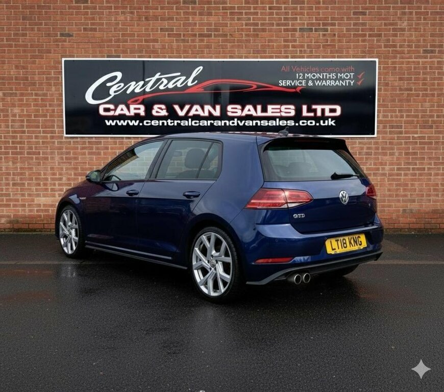 Volkswagen Golf 2L Gtd LT18KNG Blue #3