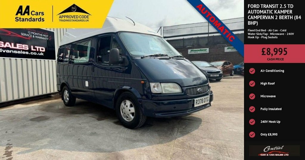 Ford Transit Custom Diesel Blue