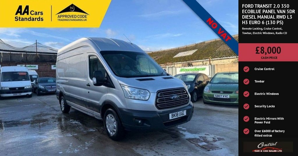 Ford Transit Custom 2L Trend Silver