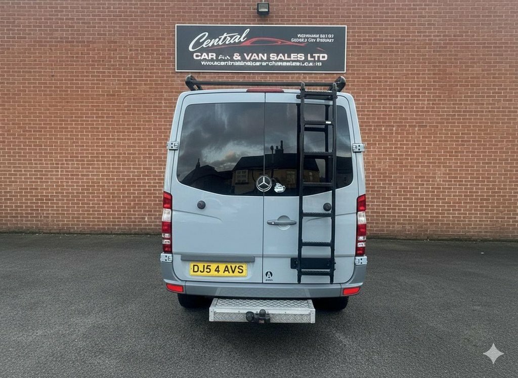 Mercedes-Benz Sprinter Estate DJ54AVS White #3