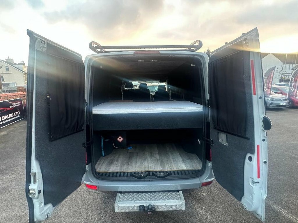 Mercedes-Benz Sprinter Estate DJ54AVS White #6