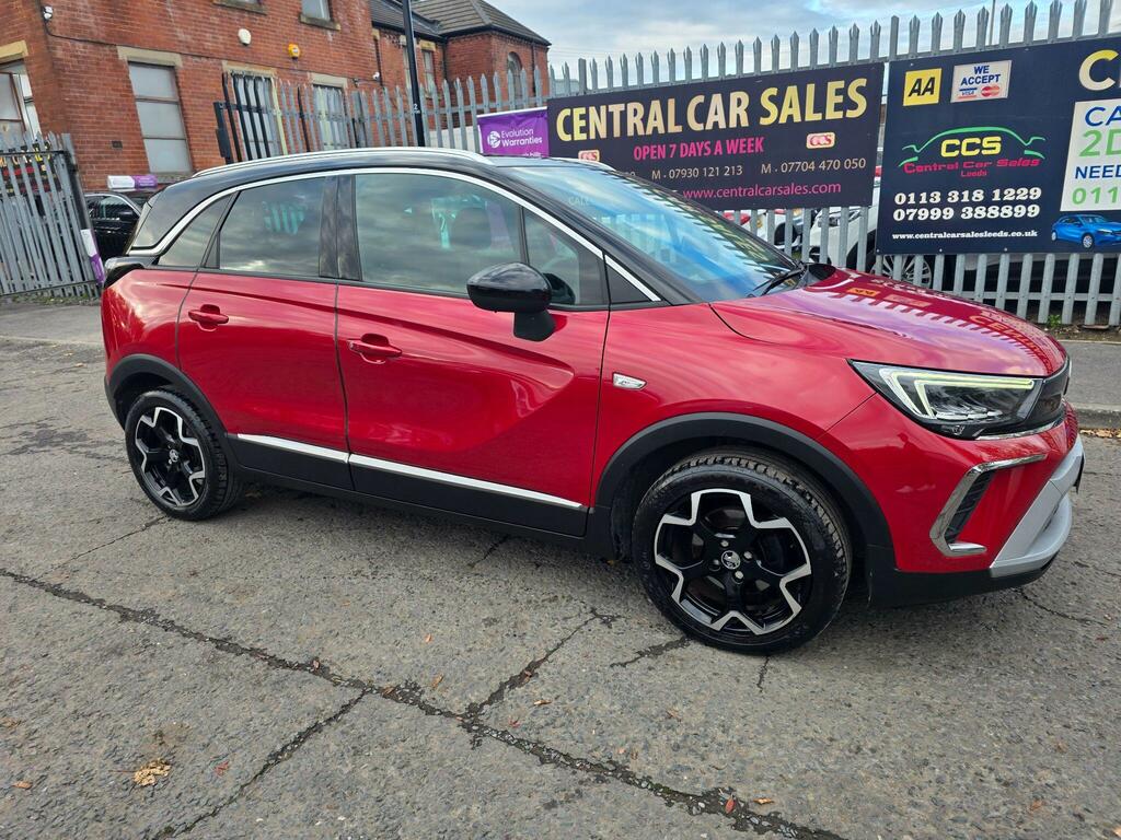 Vauxhall Crossland 1.2 Turbo Ultimate Nav Euro 6 Ss Red
