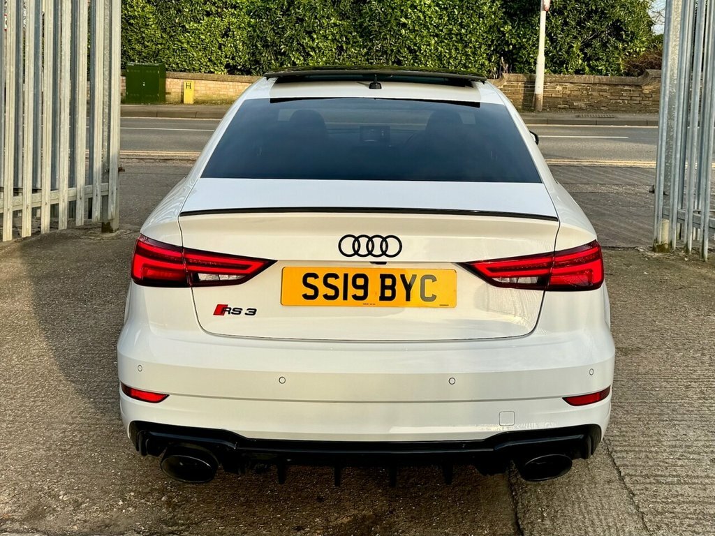 Audi RS3 2.5 Tfsi Audi Sport Edition Saloon S Tr SS19BYC White #6