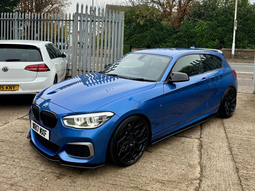 BMW 1 Series 3.0 M140i Hatchback Euro 6 S S WR17MXF Blue #3