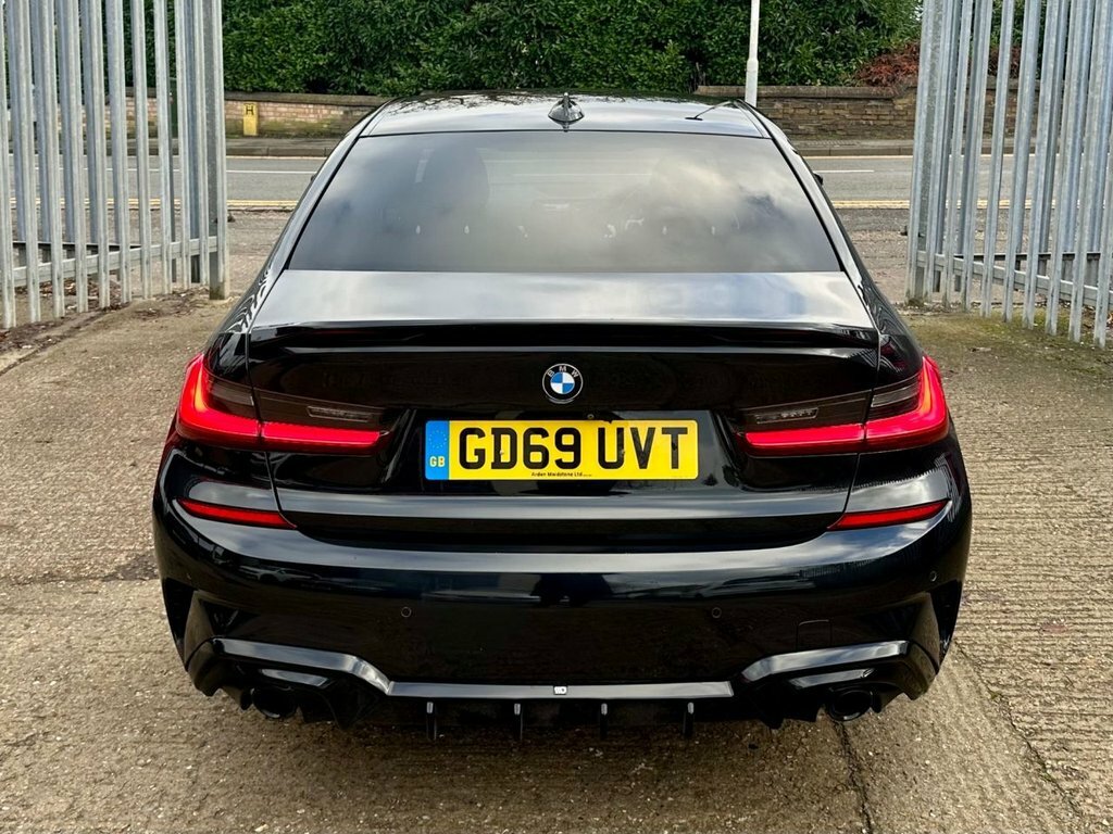 BMW 3 Series 2.0 320D M Sport Saloon Euro 6 S GD69UVT Black #6