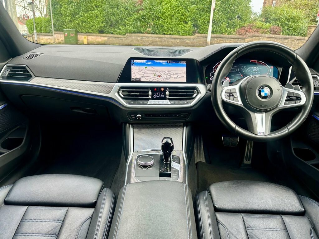 BMW 3 Series 2.0 320D M Sport Saloon Euro 6 S GD69UVT Black #2