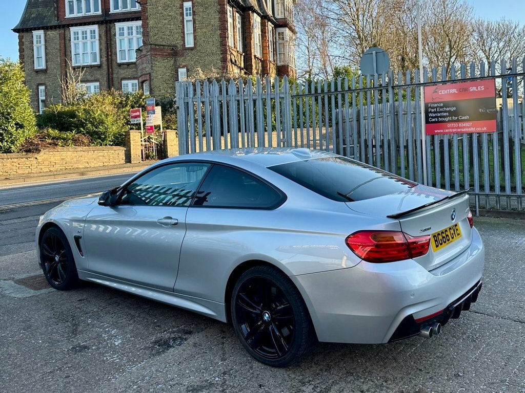 BMW 4 Series Gran Coupe 2.0 420D M Sport Coupe Xdrive Euro BG66GYE Silver #5