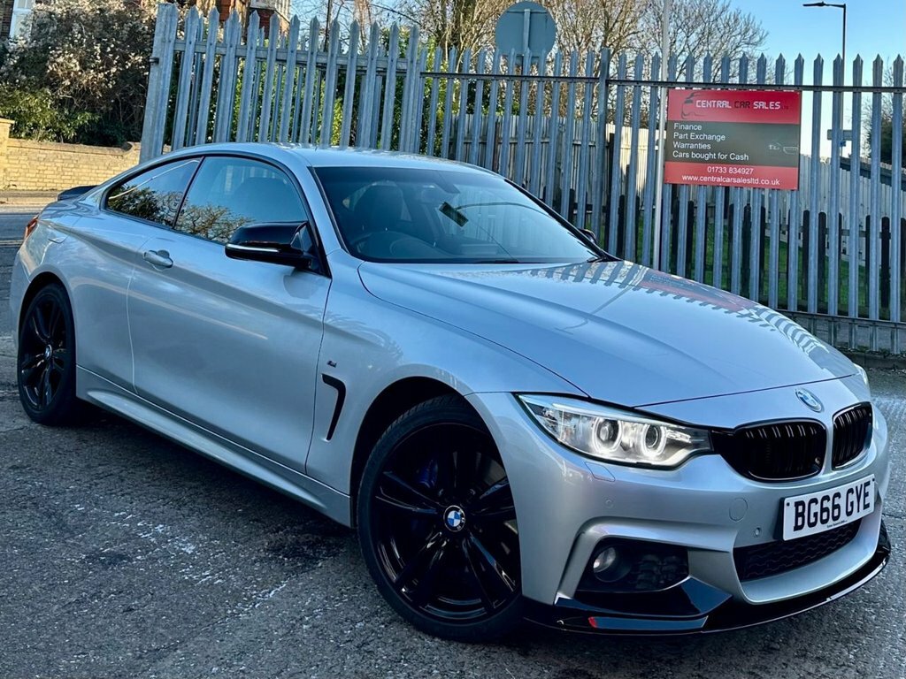 BMW 4 Series Gran Coupe 2.0 420D M Sport Coupe Xdrive Euro BG66GYE Silver