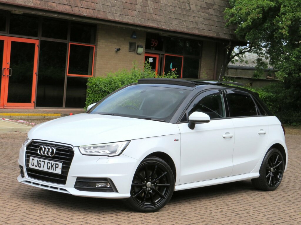 Audi A1 Sportback Tfsi S Line 5-Door GJ67GKP White #6