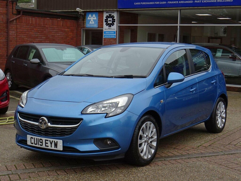 Vauxhall Corsa Hatchback 1.4I Ecoflex Se Euro 6 201919 CU19EYW Blue #3