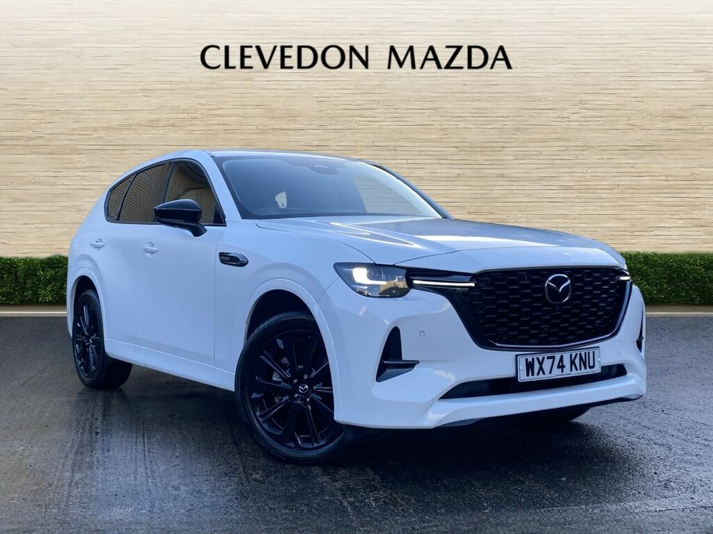 Mazda CX-60 3.3 E-skyactiv D Mhev Homura Suv Hybrid White