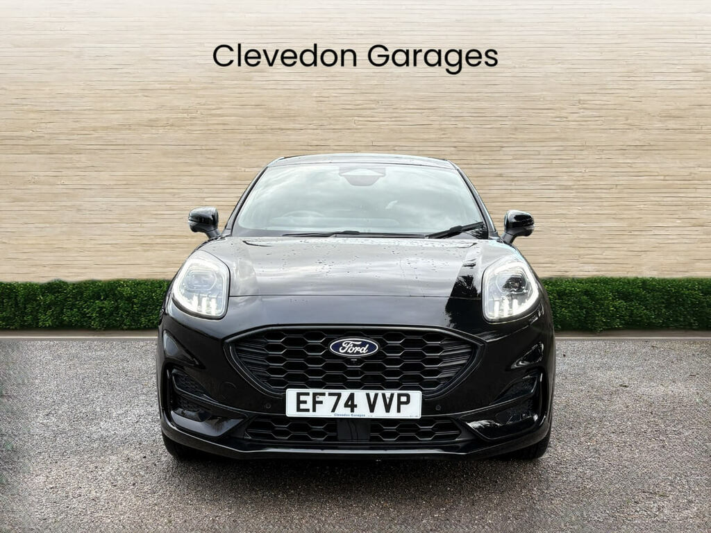 Ford Puma 1.0T Ecoboost Mhev St-line X Suv Hybrid EF74VVP Black #2