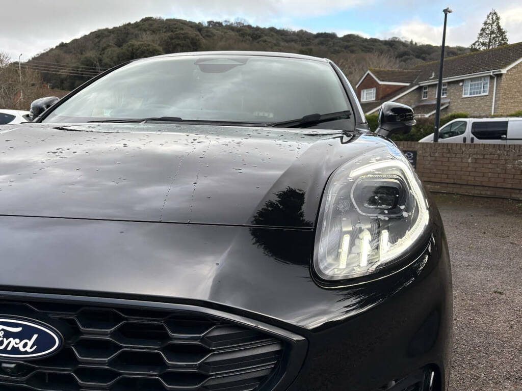 Ford Puma 1.0T Ecoboost Mhev St-line X Suv Hybrid EF74VVP Black #6
